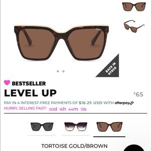 QUAY Australia Women’s Level Up Sunglasses